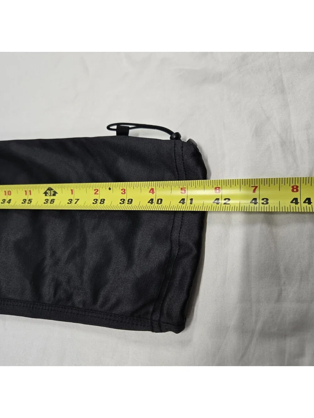 EUC Size M Men's ASVR Cinch Reflective Logo Jogger Pants Black Pockets DSG-0193